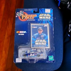 1999 Hasbro winners circle starwars Jeff gordon